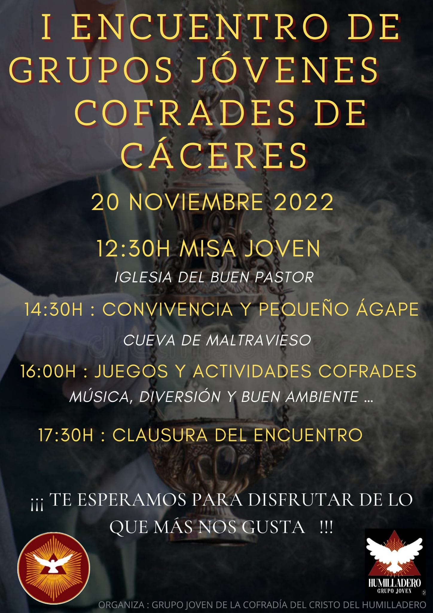 I Encuentro de Grupos Jóvenes Cofrades de Cáceres