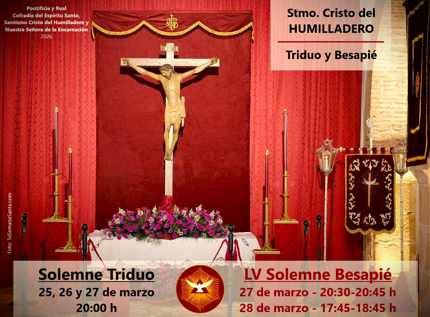 Solemnes Triduo y Besapié al Cristo del Humilladero